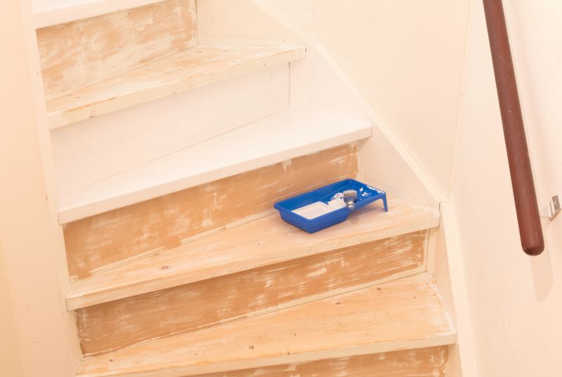 Basement Stairwell Painting Service