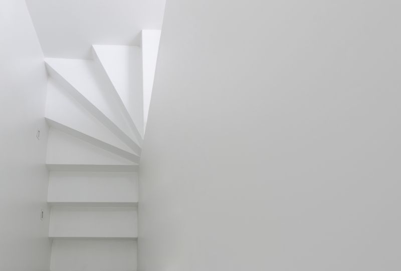 Basement Stairwells Painting Process